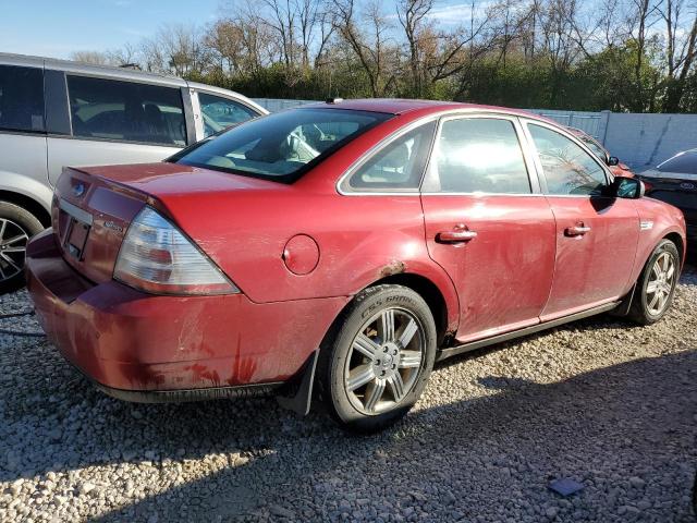 1FAHP25W09G112203 - 2009 FORD TAURUS LIMITED RED photo 3