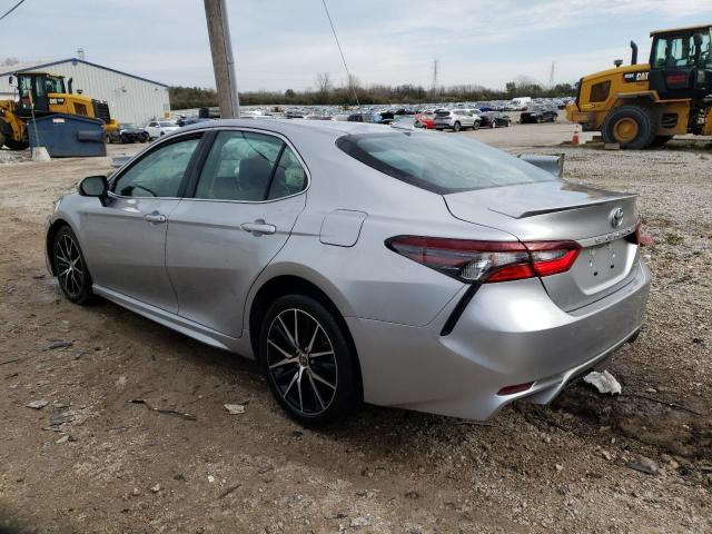 4T1G11AK3PU729626 - 2023 TOYOTA CAMRY SE NIGHT SHADE SILVER photo 2