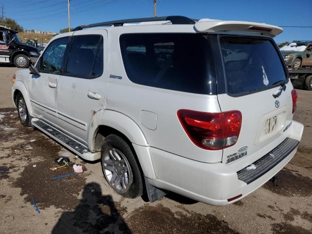 5TDBT48A36S271578 - 2006 TOYOTA SEQUOIA LIMITED WHITE photo 2