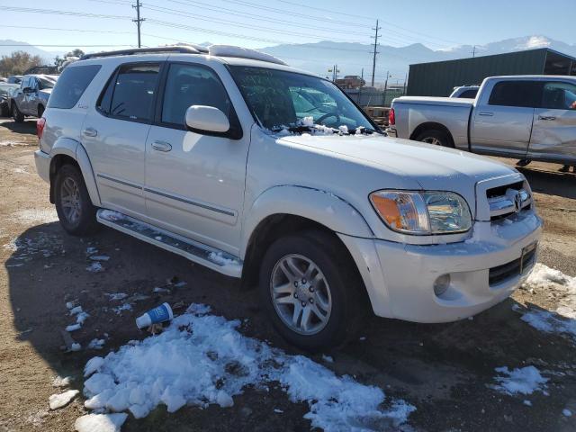 5TDBT48A36S271578 - 2006 TOYOTA SEQUOIA LIMITED WHITE photo 4