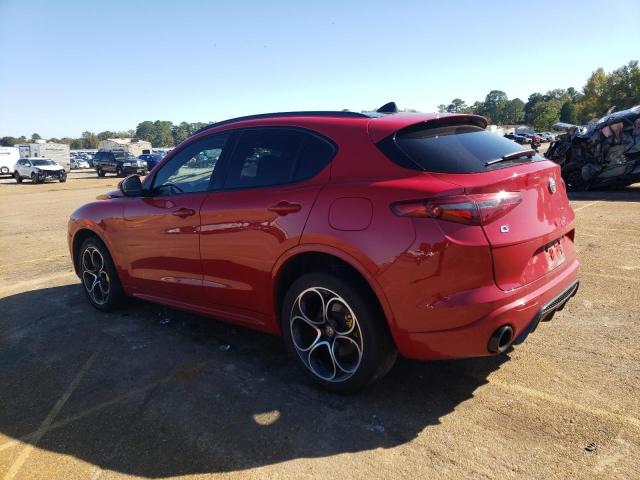 ZASPAKBN0M7D19757 - 2021 ALFA ROMEO STELVIO TI RED photo 2