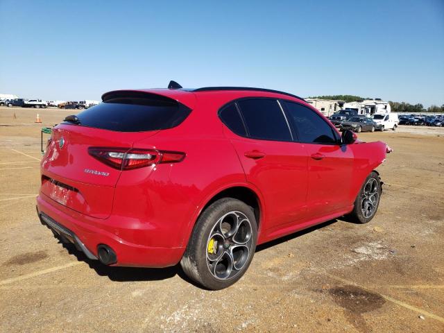 ZASPAKBN0M7D19757 - 2021 ALFA ROMEO STELVIO TI RED photo 3