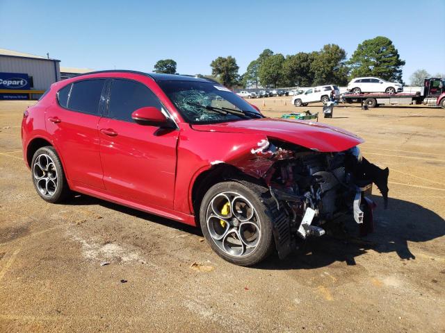 ZASPAKBN0M7D19757 - 2021 ALFA ROMEO STELVIO TI RED photo 4