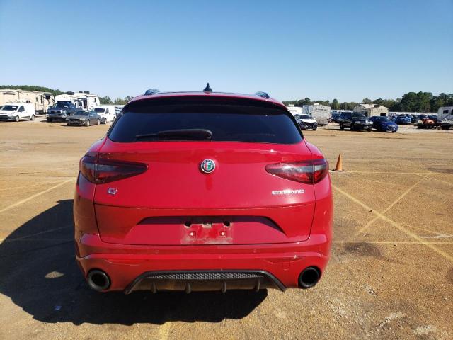 ZASPAKBN0M7D19757 - 2021 ALFA ROMEO STELVIO TI RED photo 6