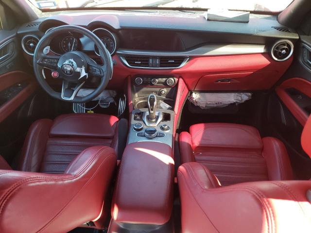 ZASPAKBN0M7D19757 - 2021 ALFA ROMEO STELVIO TI RED photo 8