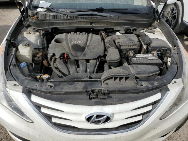 5NPEB4AC0EH924643 - 2014 HYUNDAI SONATA GLS WHITE photo 11