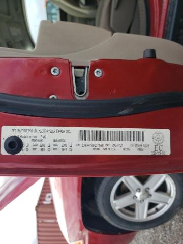 1J8FF47W87D570706 - 2007 JEEP COMPASS RED photo 13