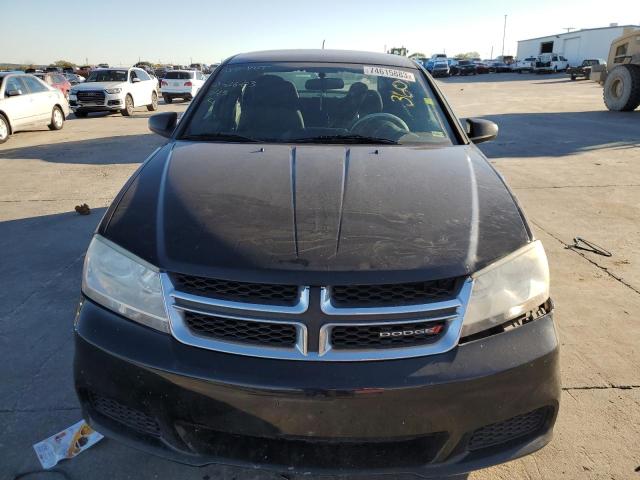 1C3CDZAB0EN189365 - 2014 DODGE AVENGER SE BLACK photo 5