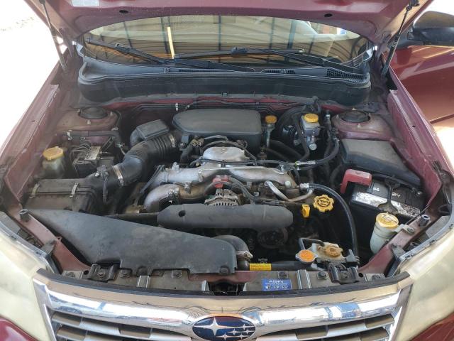 JF2SH6BC4AG791932 - 2010 SUBARU FORESTER XS Կարմիր լուսանկար 11