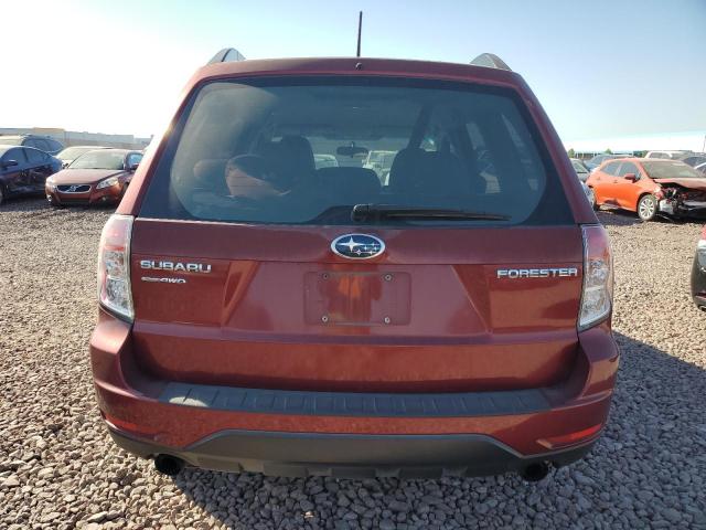 JF2SH6BC4AG791932 - 2010 SUBARU FORESTER XS Կարմիր լուսանկար 6