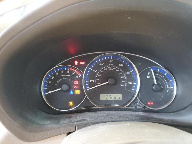 JF2SH6BC4AG791932 - 2010 SUBARU FORESTER XS Կարմիր լուսանկար 9