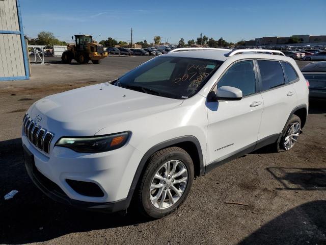 1C4PJLCB8LD543894 - 2020 JEEP CHEROKEE LATITUDE WHITE photo 1