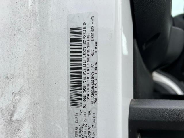 3C6TRVAG6GE116730 - 2016 RAM PROMASTER 1500 STANDARD Ağ foto 10