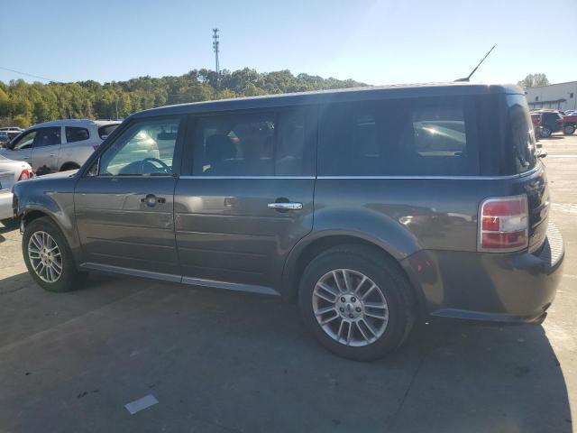 2FMGK5C8XFBA08486 - 2015 FORD FLEX SEL GRAY photo 2