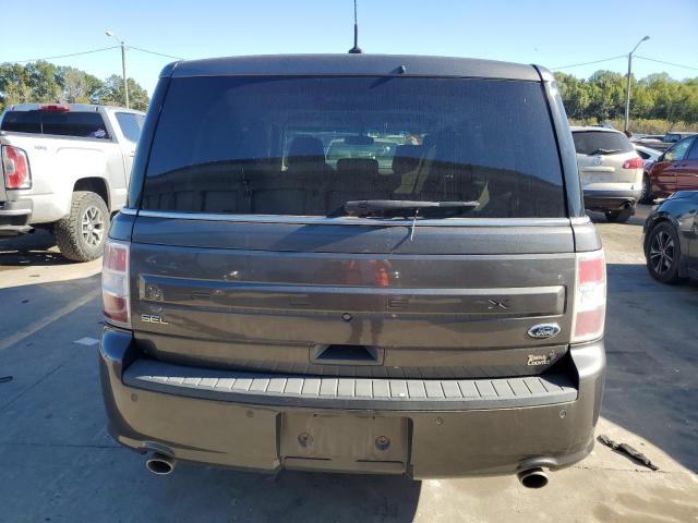 2FMGK5C8XFBA08486 - 2015 FORD FLEX SEL GRAY photo 6