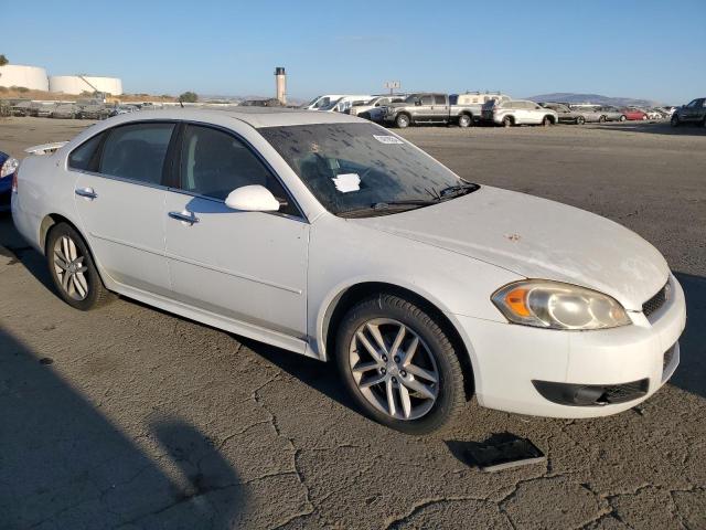 2G1WC5E32D1144802 - 2013 CHEVROLET IMPALA LTZ WHITE photo 4