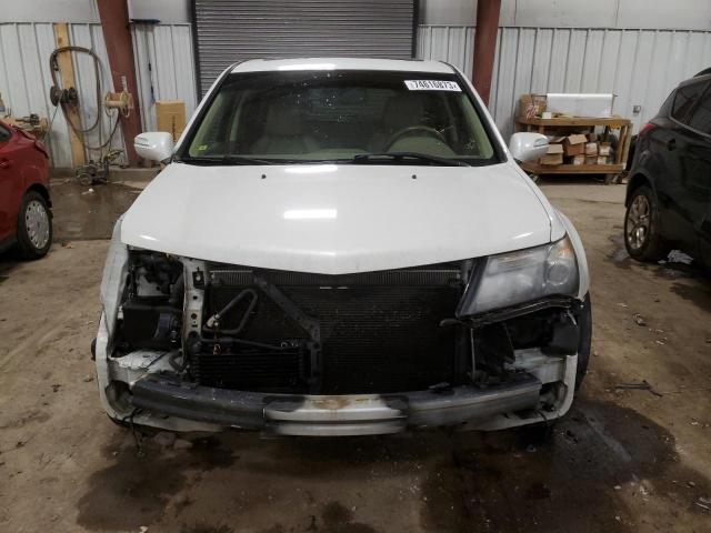 2HNYD2H20DH516797 - 2013 ACURA MDX WHITE photo 5