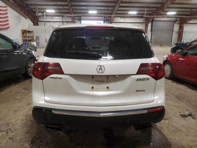 2HNYD2H20DH516797 - 2013 ACURA MDX WHITE photo 6