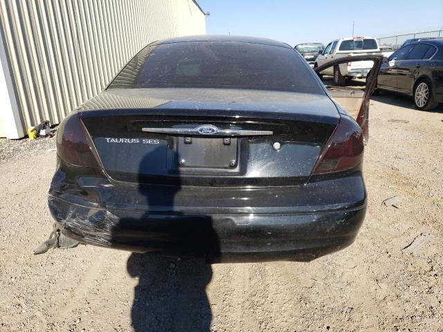 1FAFP55231A243123 - 2001 FORD TAURUS SES BLACK photo 6