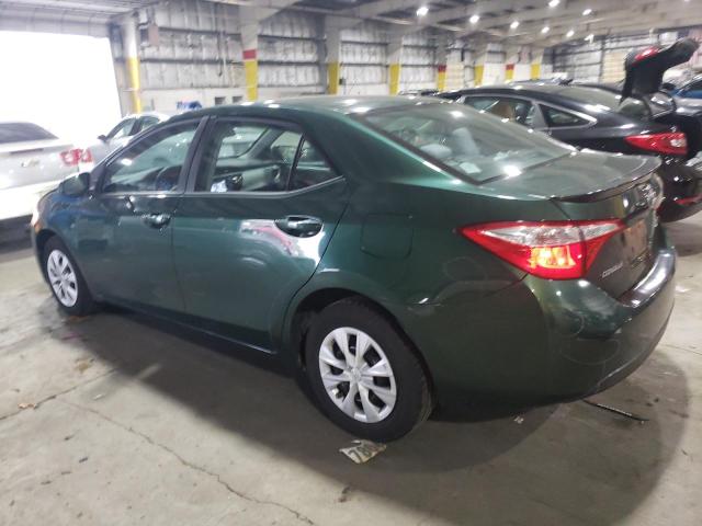 2T1BPRHE3EC185554 - 2014 TOYOTA COROLLA ECO GREEN photo 2