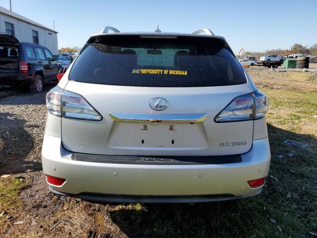 2T2BK1BA0CC137086 - 2012 LEXUS RX 350 SILVER photo 6