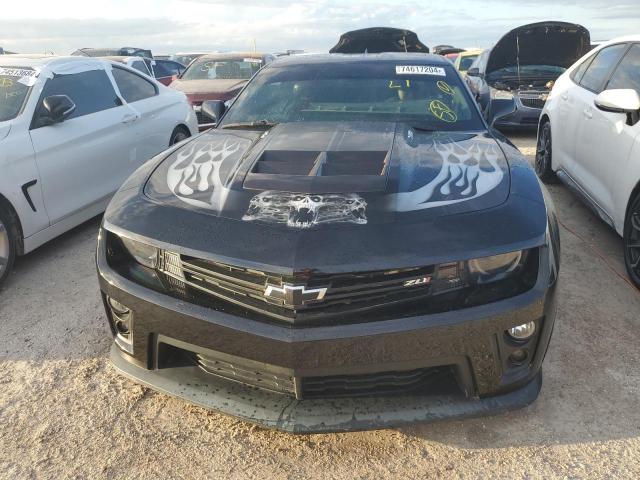 2G1FL1EP9D9807389 - 2013 CHEVROLET CAMARO ZL1 BLACK photo 5