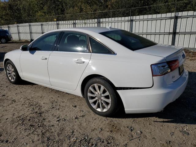 WAUCFAFC0CN173959 - 2012 AUDI A6 PREMIUM WHITE photo 2