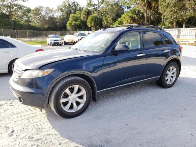 JNRAS08W55X220997 - 2005 INFINITI FX35 BLUE photo 1