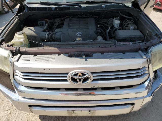 5TFAW5F12EX334111 - 2014 TOYOTA TUNDRA CREWMAX PLATINUM ყავისფერი ფოტო 11