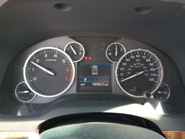 5TFAW5F12EX334111 - 2014 TOYOTA TUNDRA CREWMAX PLATINUM ყავისფერი ფოტო 9