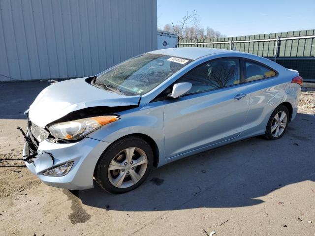 KMHDH6AE9DU013704 - 2013 HYUNDAI ELANTRA CO GS BLUE photo 1