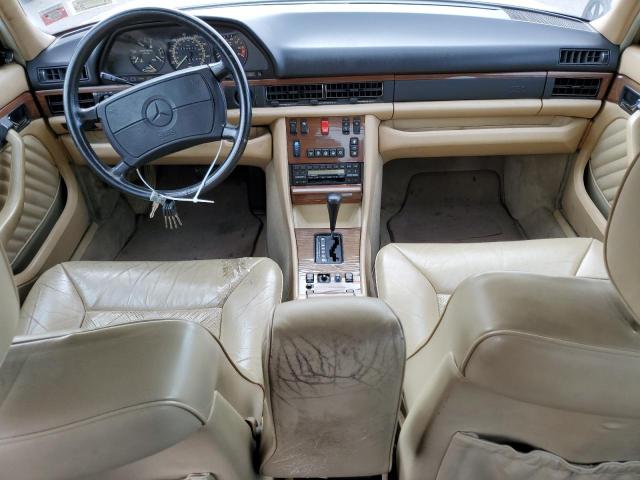 WDBCA35E2KA464662 - 1989 MERCEDES-BENZ 420 SEL BEIGE photo 8