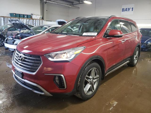 KM8SRDHF5HU197455 - 2017 HYUNDAI SANTA FE SE ULTIMATE RED photo 1