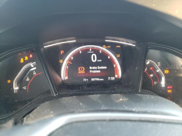 SHHFK7H46KU401284 - 2019 HONDA CIVIC SPORT შავი ფოტო 9