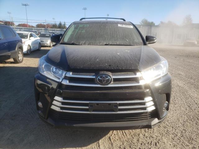 5TDBZRFH8KS975605 - 2019 TOYOTA HIGHLANDER LE BLACK photo 5