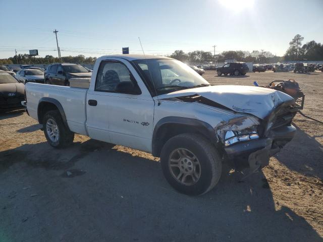 1B7FL16X72S555644 - 2002 DODGE DAKOTA BASE WHITE photo 4