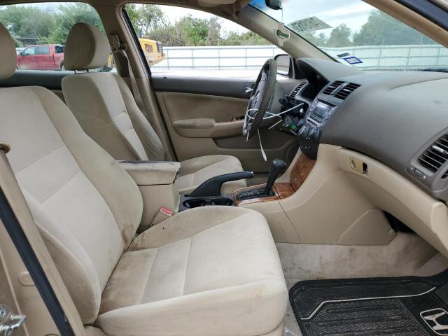 1HGCM56735A091593 - 2005 HONDA ACCORD EX TAN photo 7