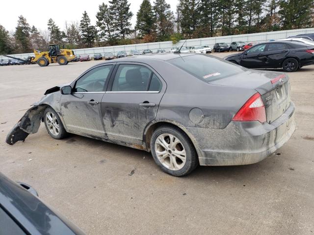 3FAHP0HG8CR346520 - 2012 FORD FUSION SE GRAY photo 2