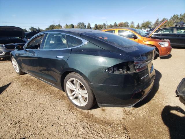 5YJSA1AG7DFP07577 - 2013 TESLA MODEL S TEAL photo 2