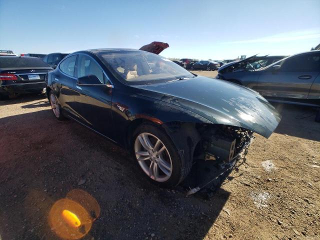 5YJSA1AG7DFP07577 - 2013 TESLA MODEL S TEAL photo 4