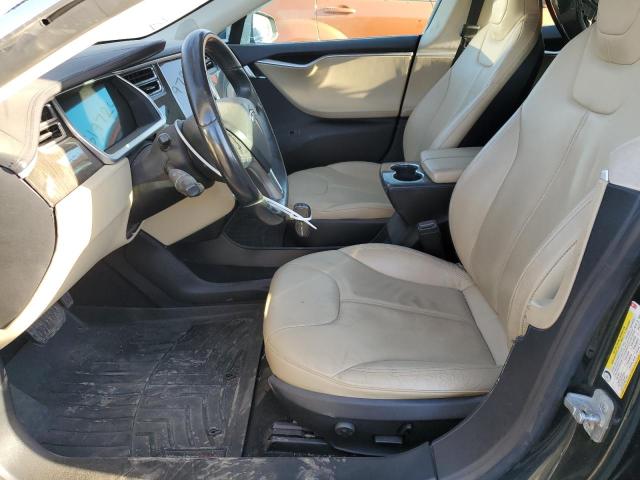 5YJSA1AG7DFP07577 - 2013 TESLA MODEL S TEAL photo 7