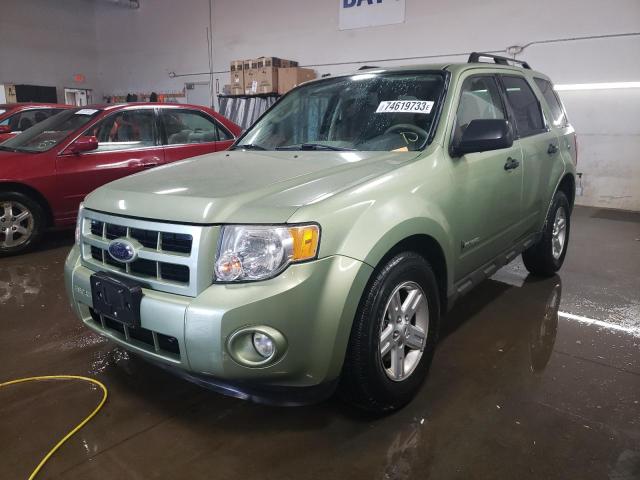 1FMCU59389KA95724 - 2009 FORD ESCAPE HYBRID GREEN photo 1