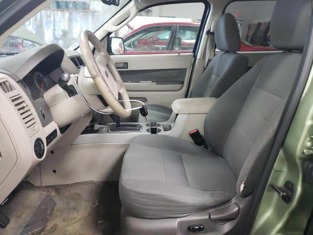 1FMCU59389KA95724 - 2009 FORD ESCAPE HYBRID GREEN photo 7