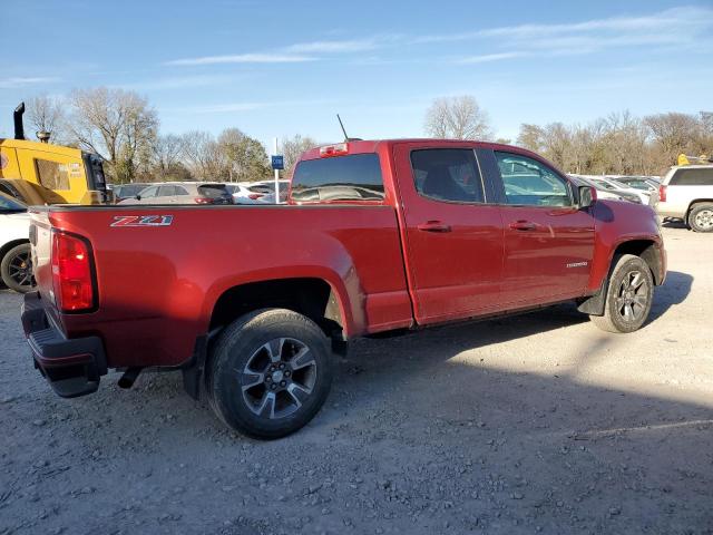 1GCGTCE33F1116905 - 2015 CHEVROLET COLORADO Z71 RED photo 3