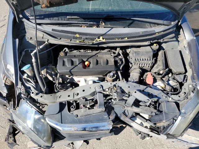 2HGFB2F86CH311110 - 2012 HONDA CIVIC EX GRAY photo 11