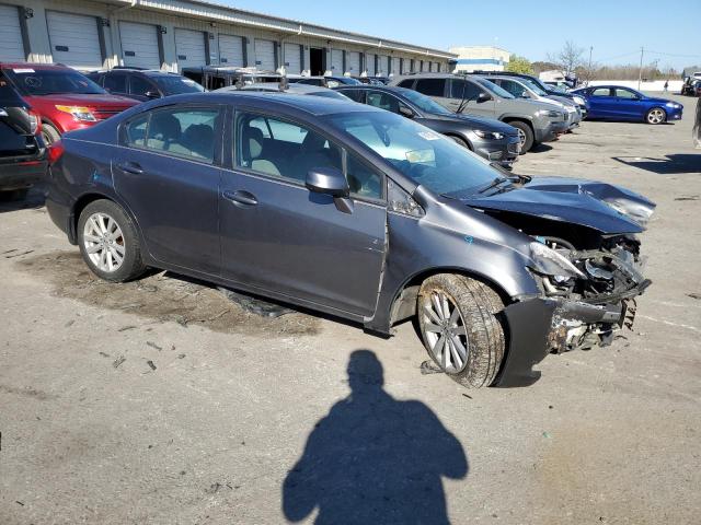 2HGFB2F86CH311110 - 2012 HONDA CIVIC EX GRAY photo 4