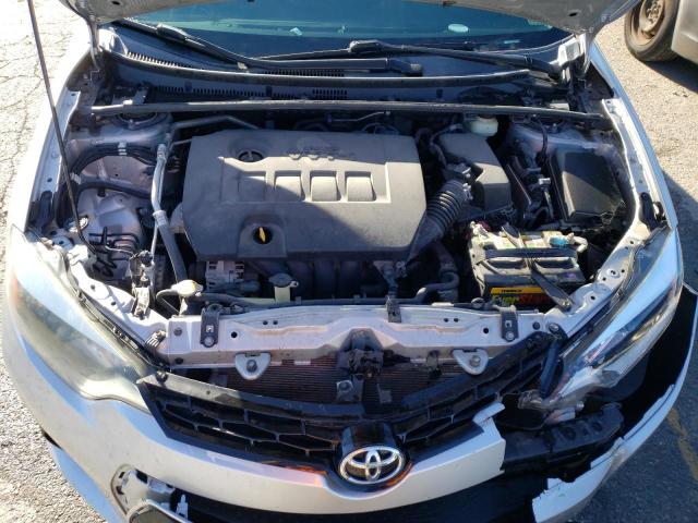 5YFBURHE2FP338032 - 2015 TOYOTA COROLLA L SILVER photo 11