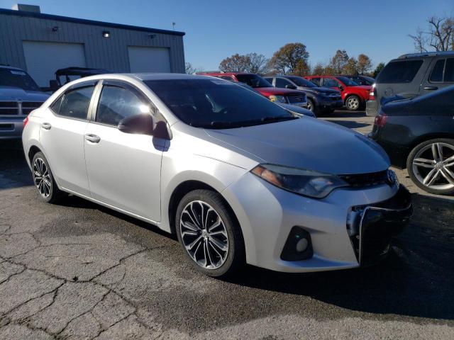 5YFBURHE2FP338032 - 2015 TOYOTA COROLLA L SILVER photo 4