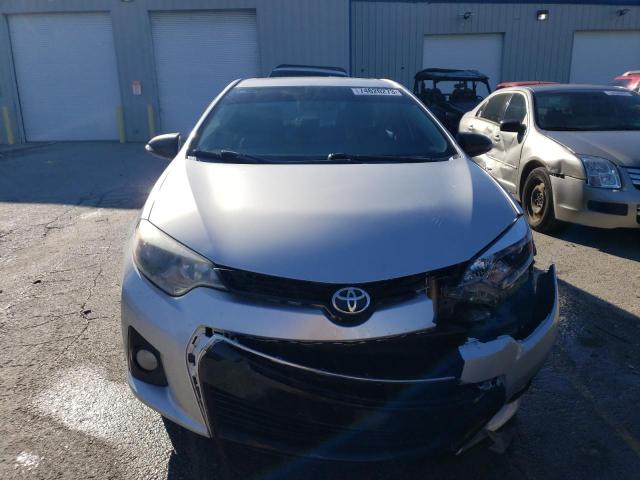 5YFBURHE2FP338032 - 2015 TOYOTA COROLLA L SILVER photo 5