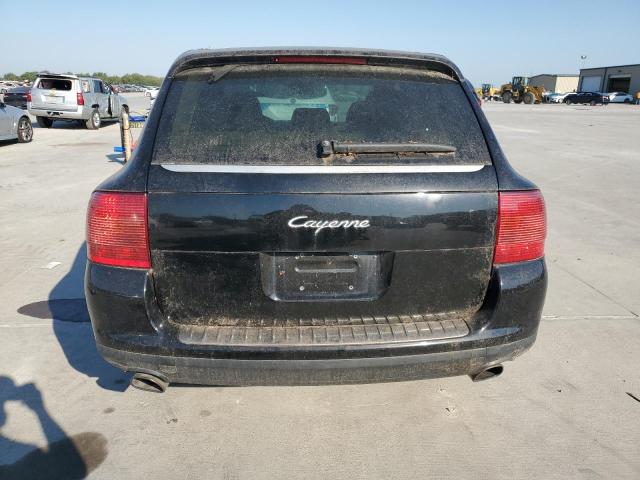 WP1AA29P24LA23649 - 2004 PORSCHE CAYENNE BLACK photo 6